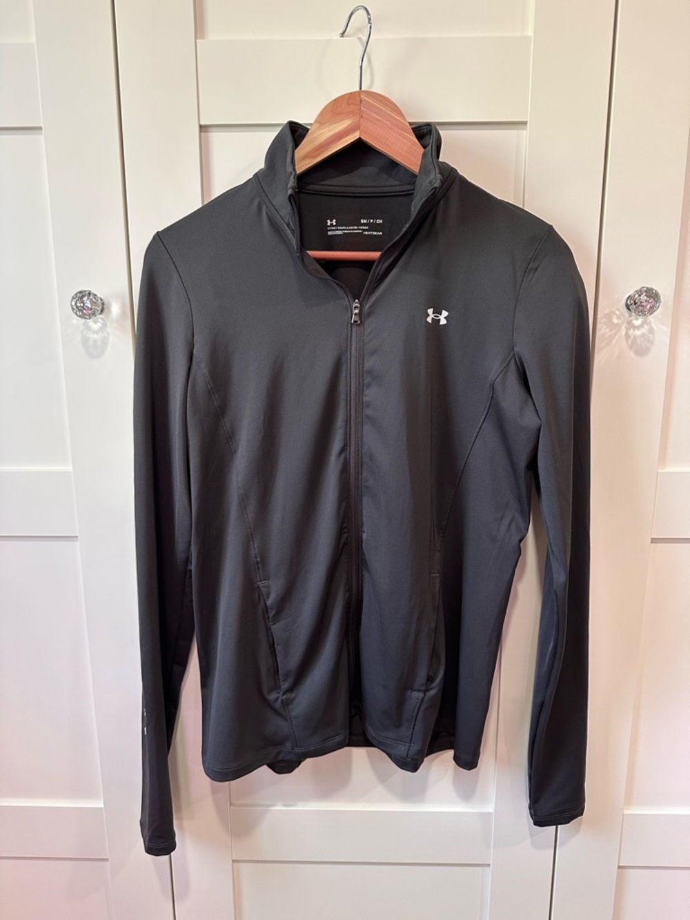 Under Armour Women’s Black Full-Zip Lightweight Jacket Small NWT